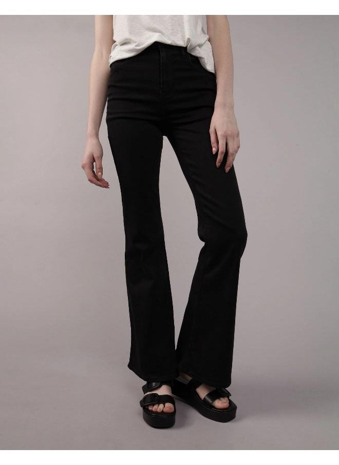 AE Next Level Super High-Waisted Flare Jean