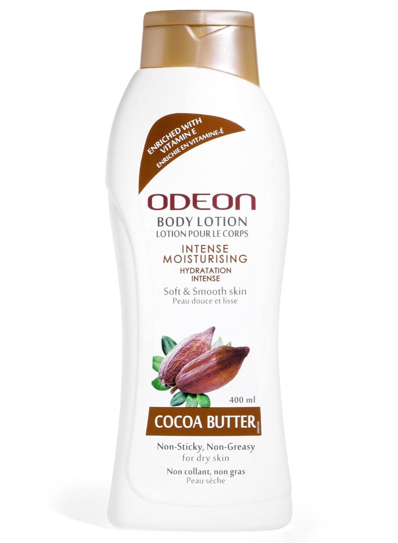 Odeon Body Lotion 400ml (Cocoa Butter) - Image 1