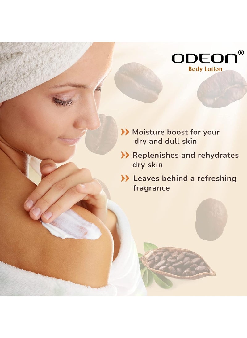 Odeon Body Lotion 400ml (Cocoa Butter) - Image 3