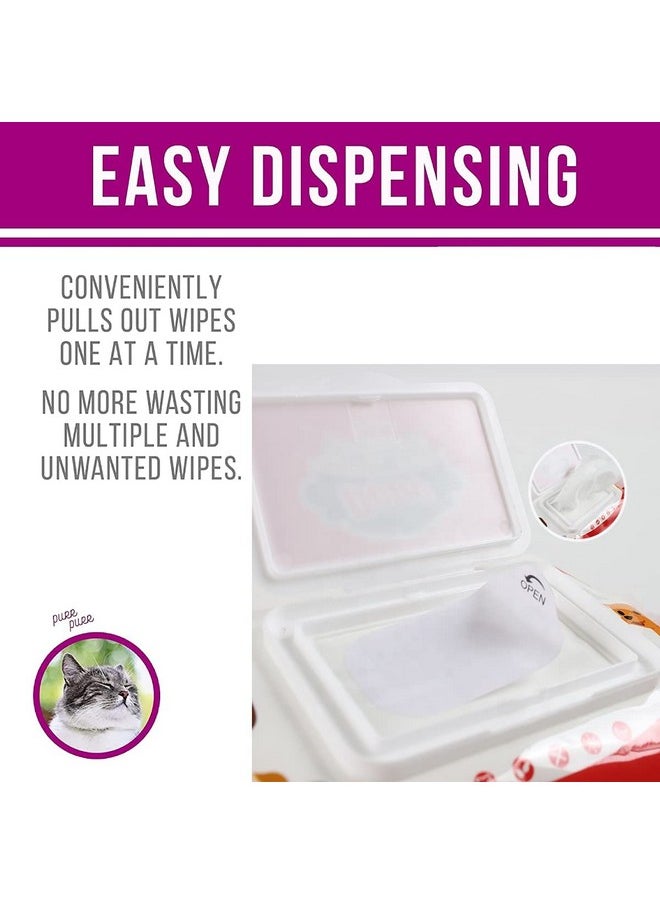Sage Square Dogs Grooming Kit ? Pet Wipes For Dog, Nail Cutter, Glove For Dog, Puppy, Cat And Kitten ? 3 In 1 Dog Combo  - Image 4