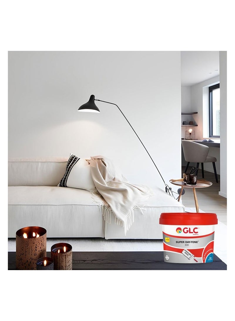 GLC Super Dayton 3030 white matte wall paint 5 kg - Image 3