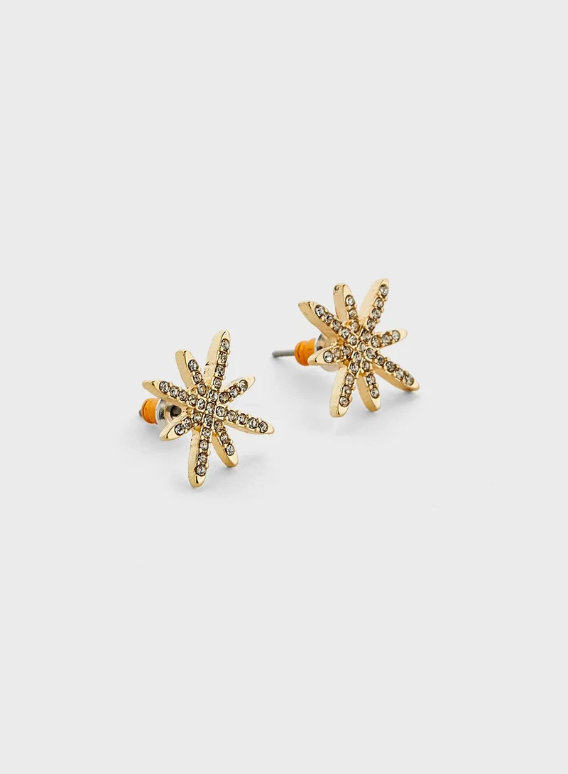ELLA Embellished Star Necklace And Earring Set