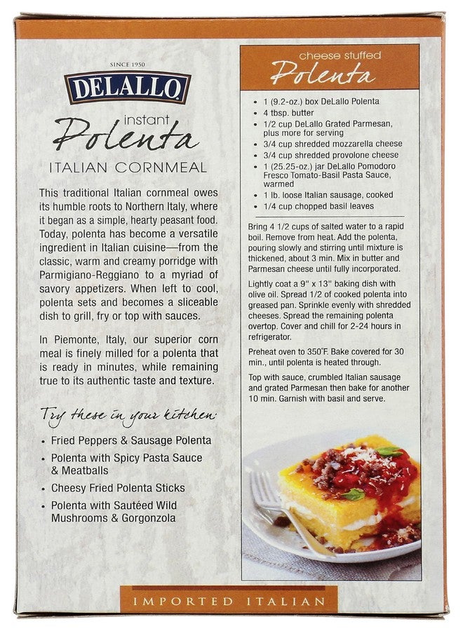 DELALLO Instant Polenta, 9.2 OZ - Image 2
