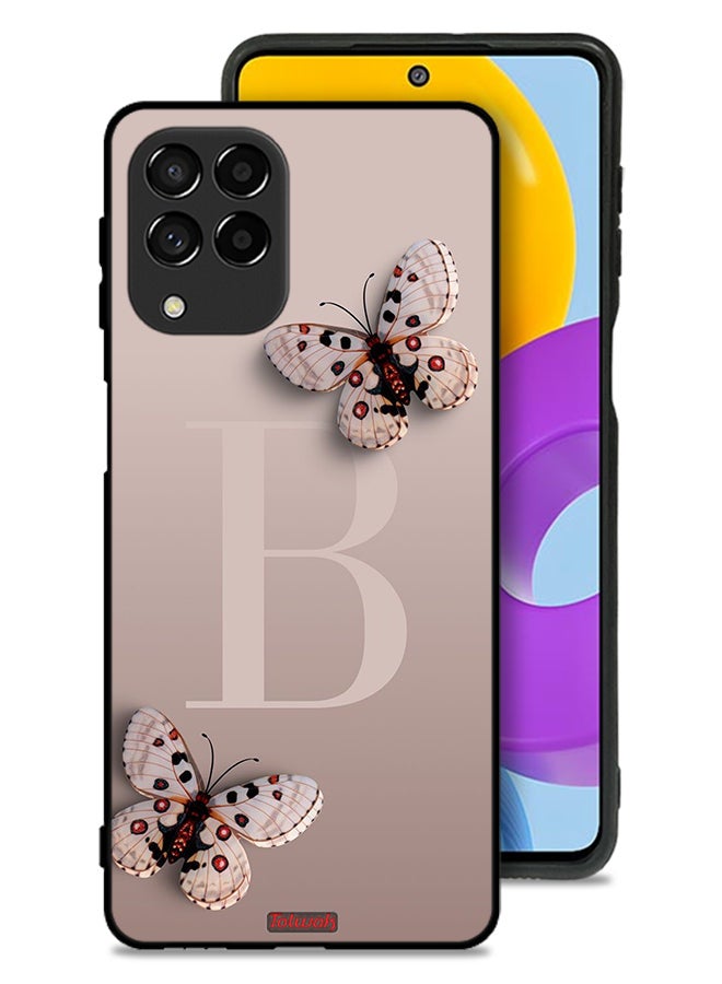 Tolwak Samsung Galaxy M53 Protective Case Cover B Butterflies - Image 1