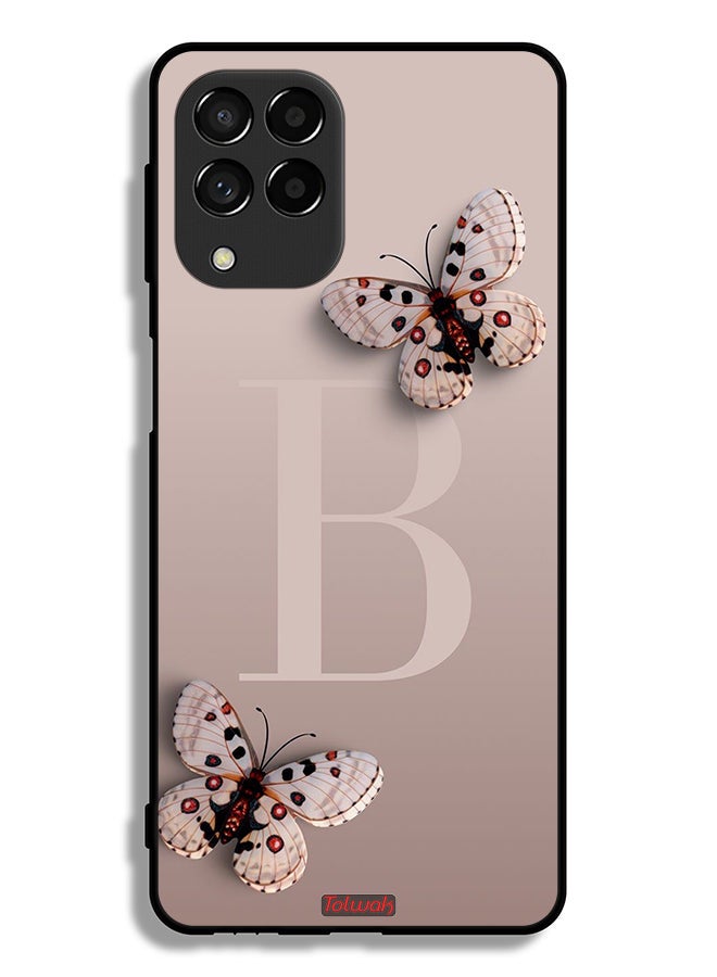 Tolwak Samsung Galaxy M53 Protective Case Cover B Butterflies - Image 2