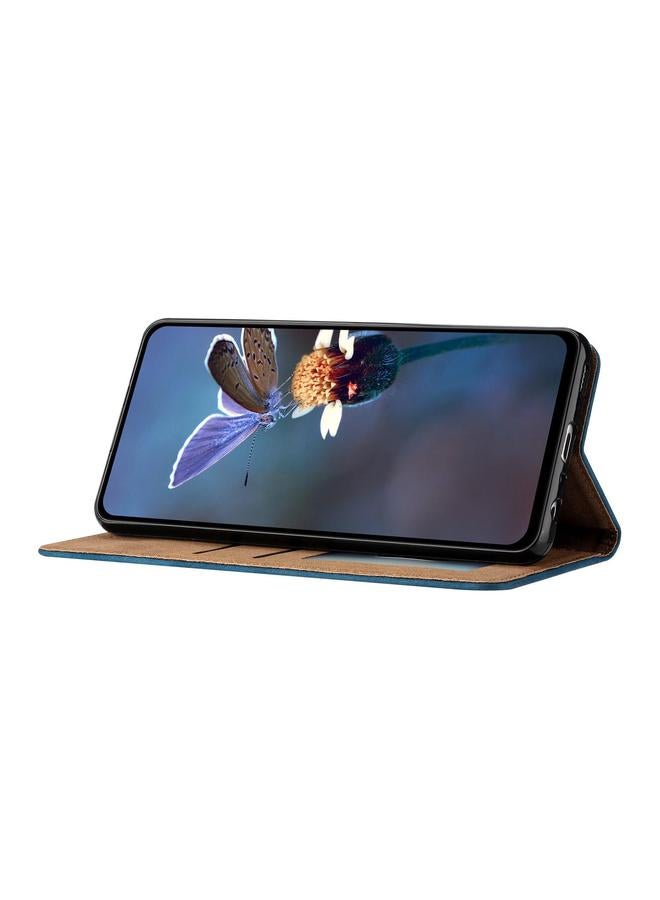 اس-توب جراب هاتف Honor Magic7 من الجلد المنقوش بسبع فراشات - Image 4