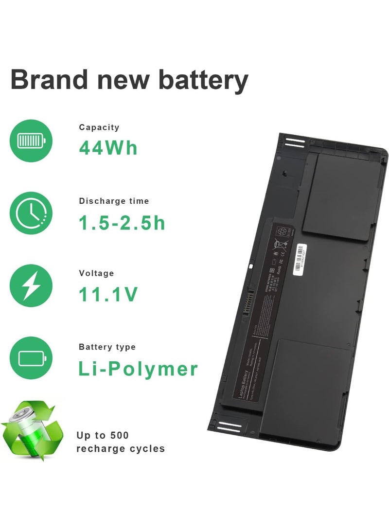 Replacement Laptop Battery, High Capacity Rechargeable Li-ion Battery Pack, Compatible with Select Convertible Tablet Laptop Devices, Stable Power Performance for Daily Use - Image 2