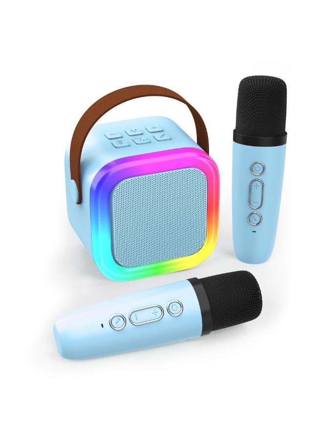 Kids Karaoke Microphone Machine Toy, 4-12 Years Old Girls Christmas Birthday Gift for Girls, Karaoke Toys Gifts for Girls Ages 4, 5, 6, 7, 8, 9, 10, 12 +Year Old .(Blue02)