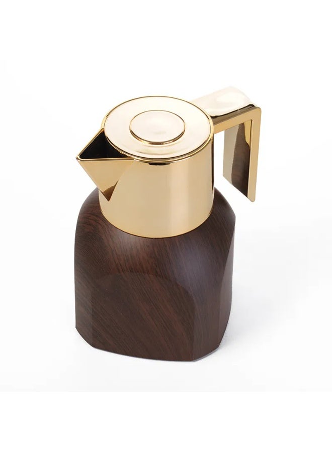 TAVOLO Ayana Thermos Rotpunt350 ml dark wooden - Image 3