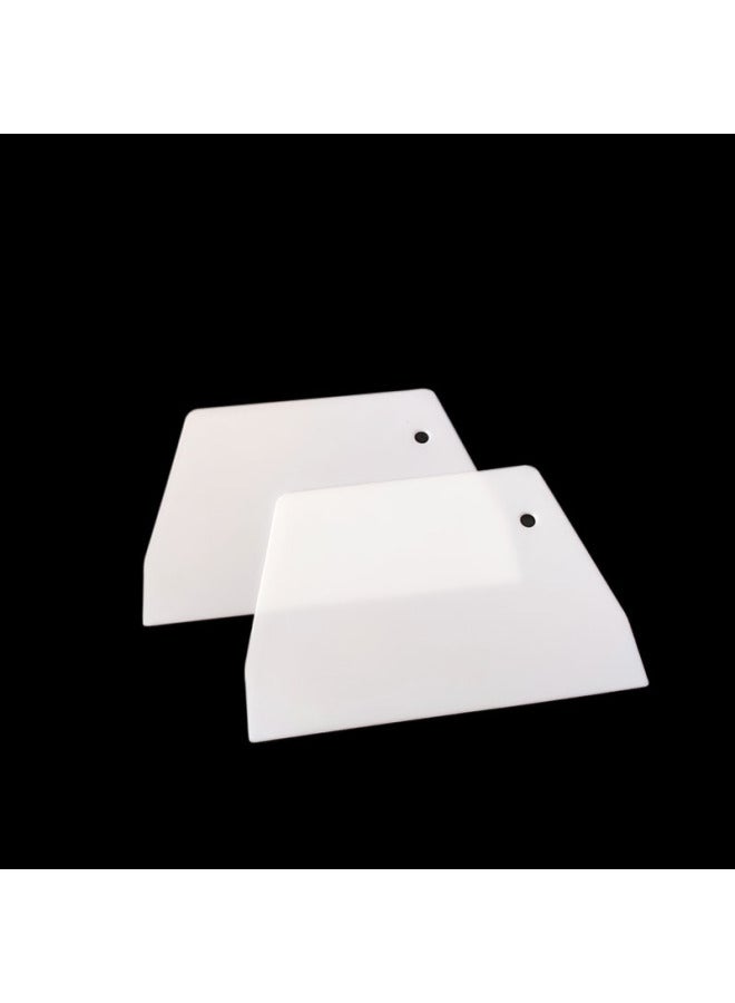 Spot Trapezoidal Plastic Flour Scraper Baking Utensils Rice Rolls Scraper Cream Cake Scraper Flour Cut-Specifications:Single OP Bag - Image 1