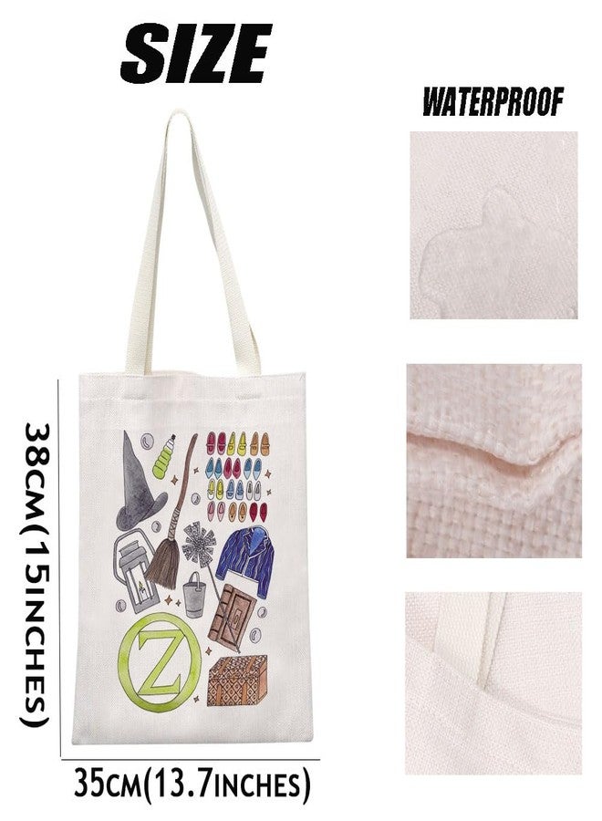 MEIKIUP Witch Musical Inspired Gift Musical Tote Bag Musical Theater Fans Gift (Wick TB) - Image 3