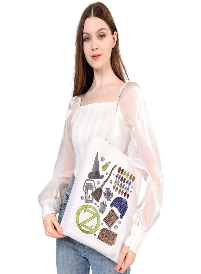 MEIKIUP Witch Musical Inspired Gift Musical Tote Bag Musical Theater Fans Gift (Wick TB) - Image 5