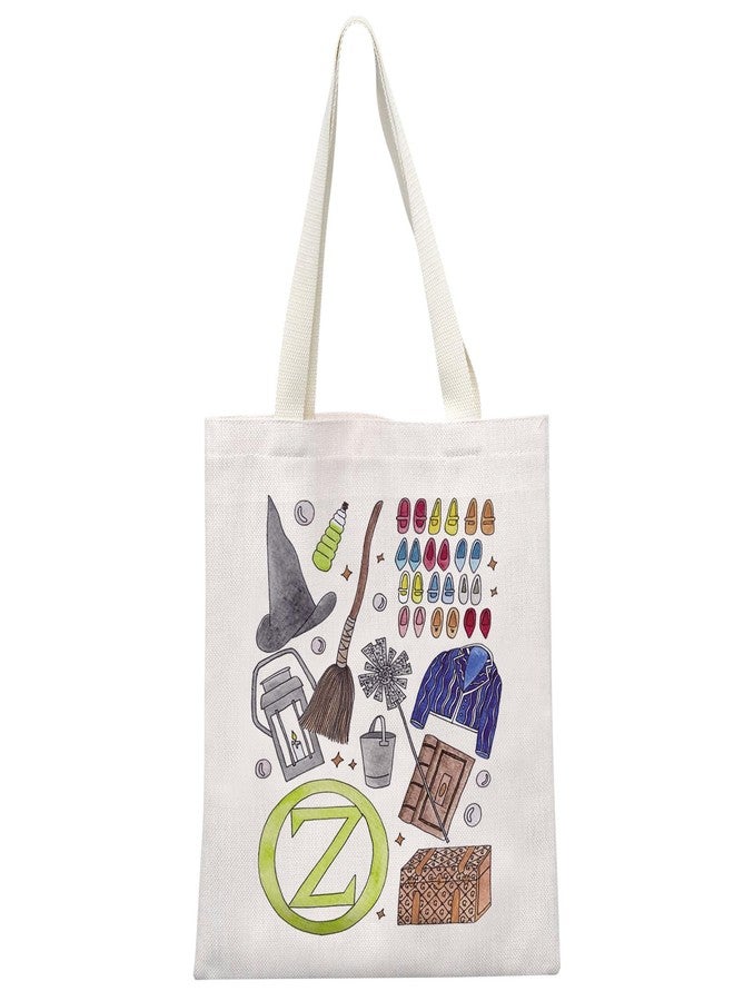 MEIKIUP Witch Musical Inspired Gift Musical Tote Bag Musical Theater Fans Gift (Wick TB) - Image 1
