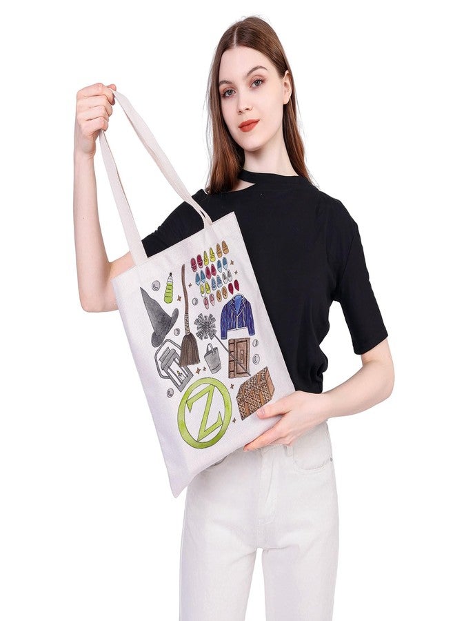 MEIKIUP Witch Musical Inspired Gift Musical Tote Bag Musical Theater Fans Gift (Wick TB) - Image 4