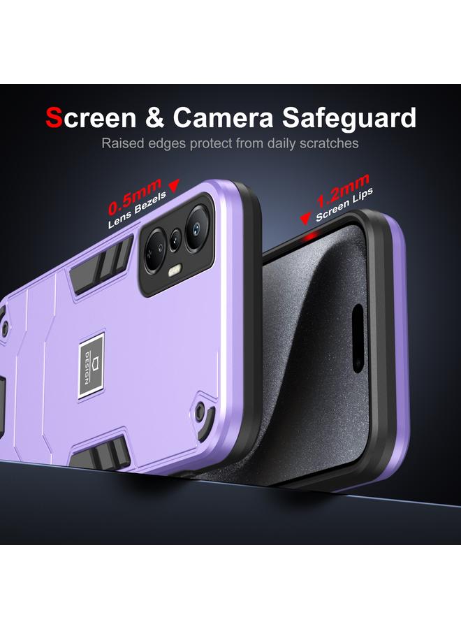 S-TOP Case For Infinix Hot 20s 2 in 1 Shockproof Phone Case - Image 2