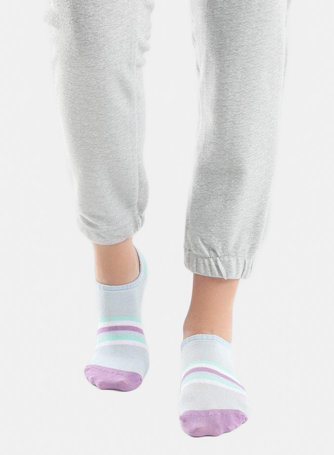 Carina Striped Low Cut Socks - 3 Pairs - Image 5