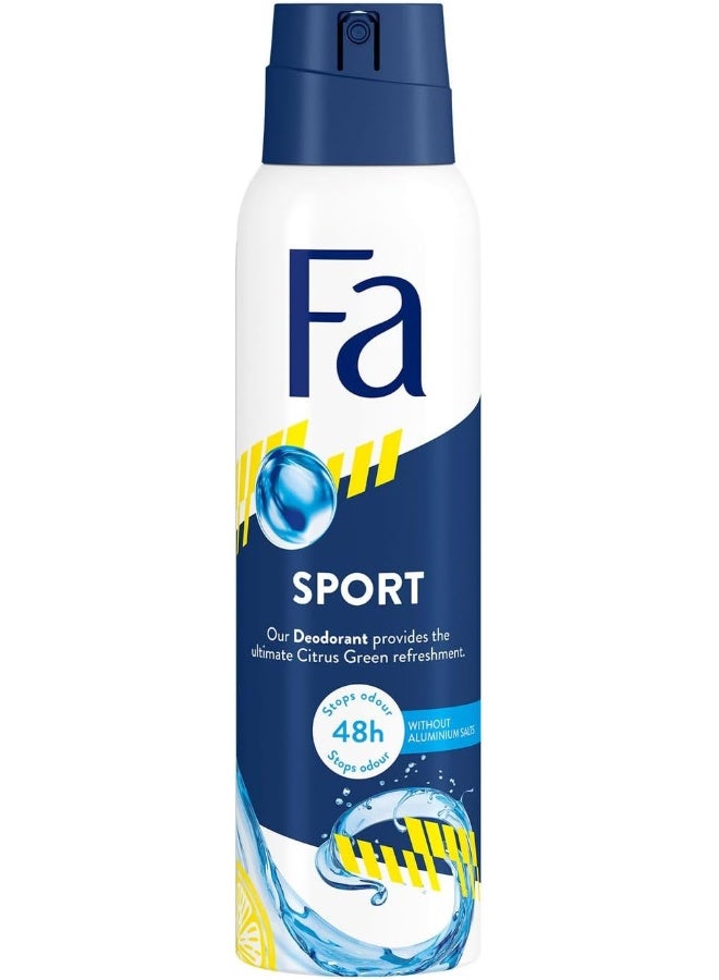 Fa Sport Deo Spray for Men, 200 ml - Image 1