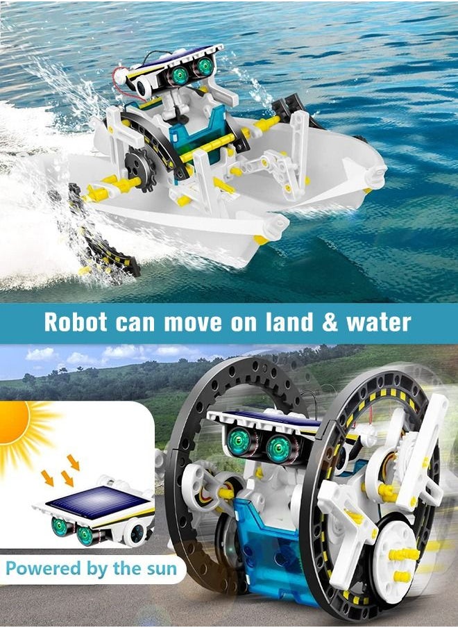 13 In 1 Solar Power Robots Creation Kit Science Toy, Age 8-12 Years