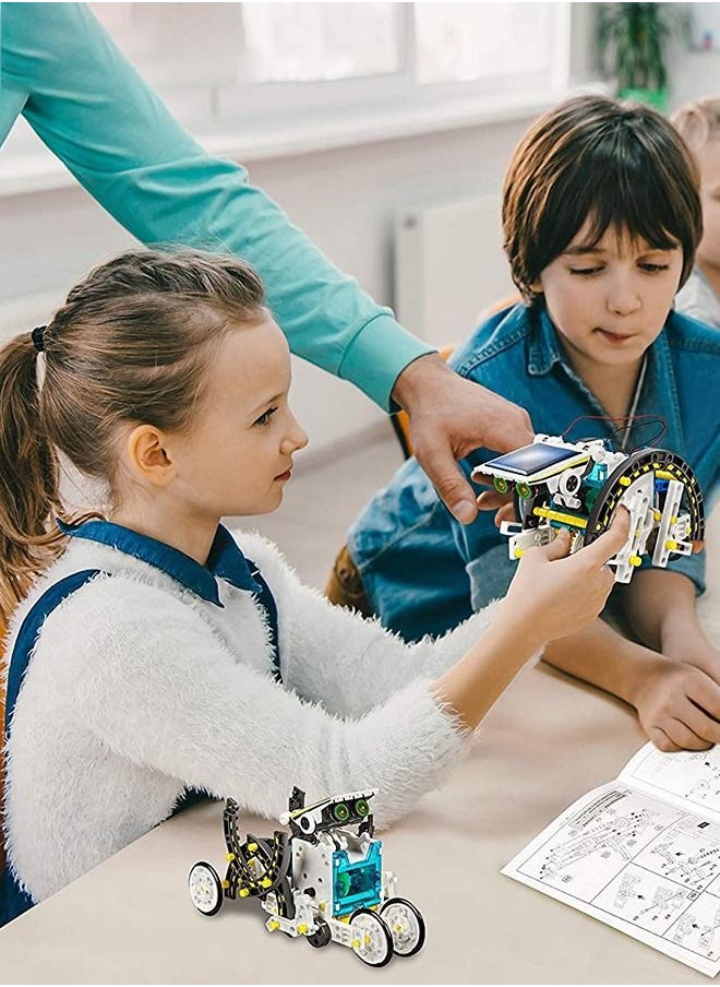 13 In 1 Solar Power Robots Creation Kit Science Toy, Age 8-12 Years