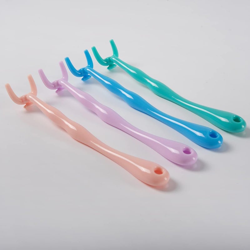 YaPoola Reusable NO-Waste Dental Floss Handle 1 Counts for Adults and Kids Teeth Cleaning Interdental Brush Unflavored Floss Picks Colorful Design floas Holder Flosser - Image 2