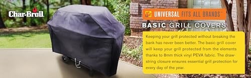 Char-Broil 2 Burner Medium Basic Grill Cover - Image 5