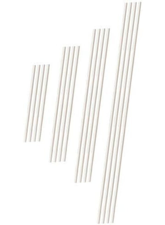 Wilton عصي المصاص 6 إنش 35 قطعة بيضاء - Image 4