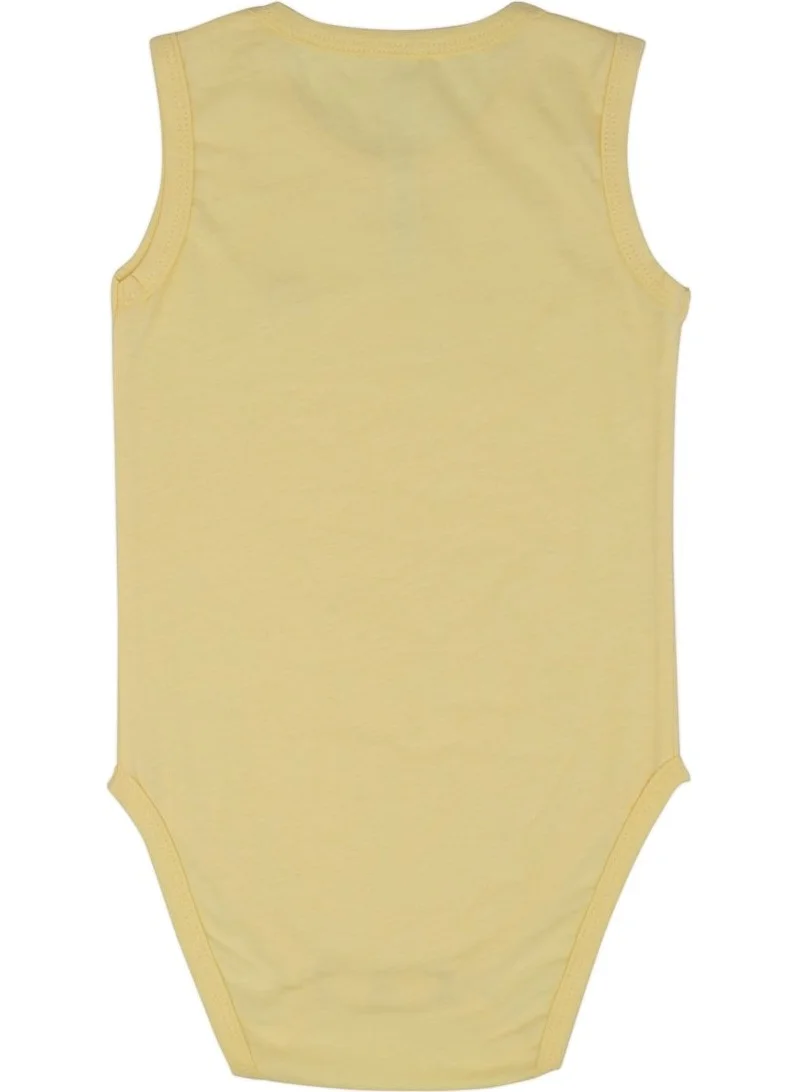 Jrmori Basic Sleeveless Body with Snap Detailed Logo