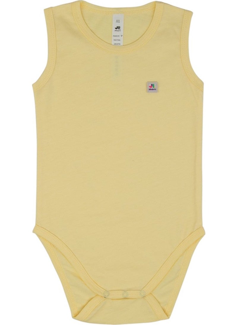 Jrmori Basic Sleeveless Body with Snap Detailed Logo  - Image 1
