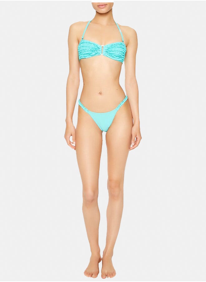FOREVER 21 Cheeky Ruffle Bikini Bottoms  - Image 4
