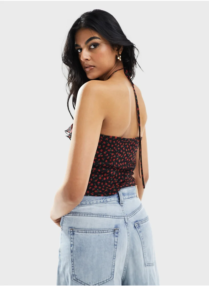 Miss Selfridge Halter Neck Top