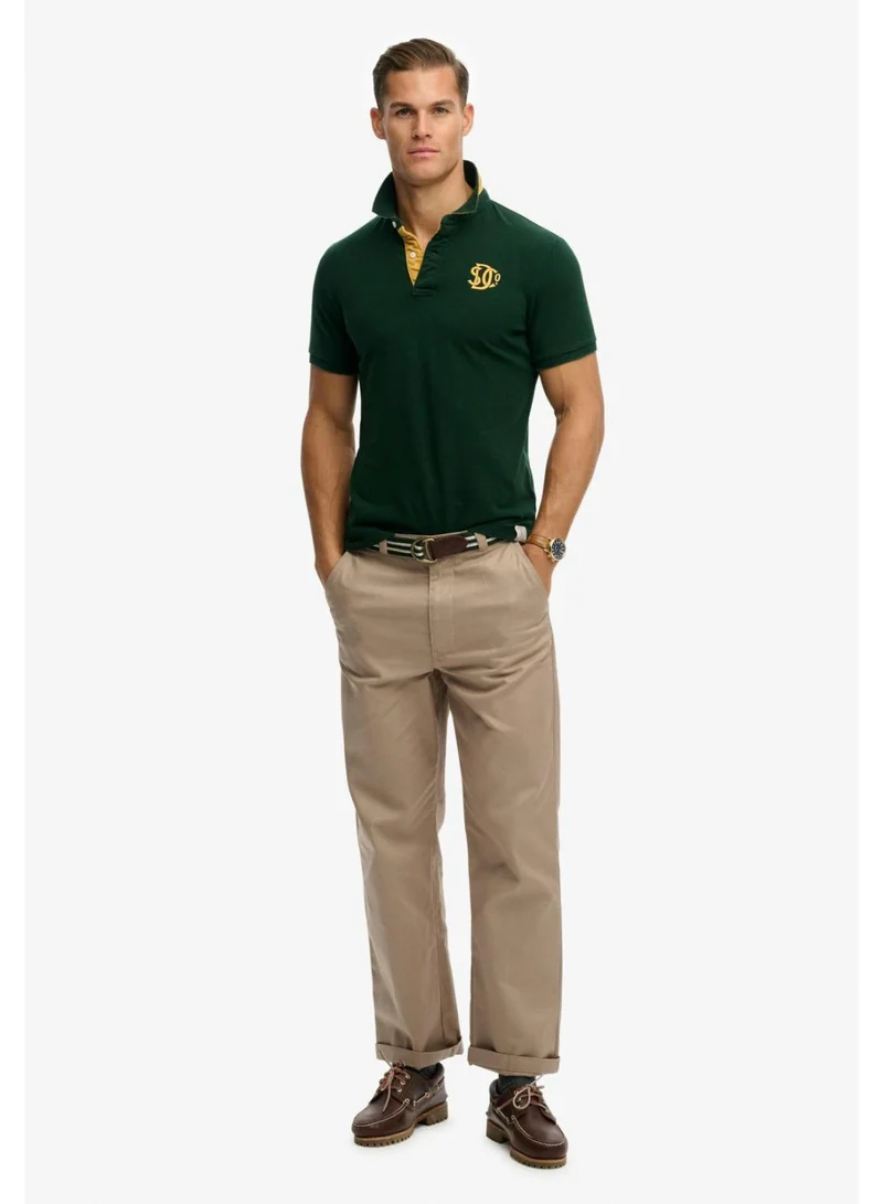 Superdry  Pique Monogram Polo Shirt for Men | Best Price UAE