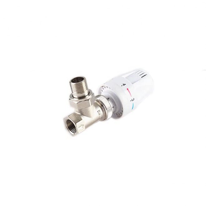 1/2" 3/4" 1" Brass Thermostatic Radiator Valve Straight Type Automatic Temperature Control Valve Floor Heating(1/2") - Image 4