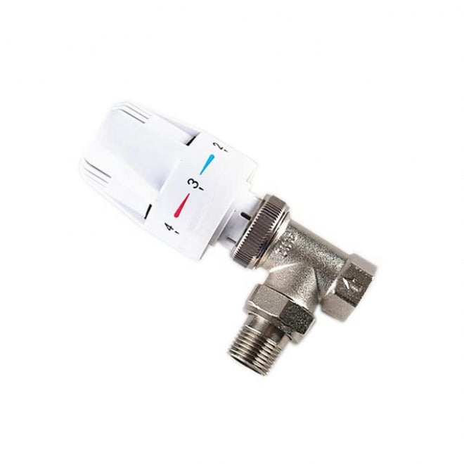 1/2" 3/4" 1" Brass Thermostatic Radiator Valve Straight Type Automatic Temperature Control Valve Floor Heating(1/2") - Image 3