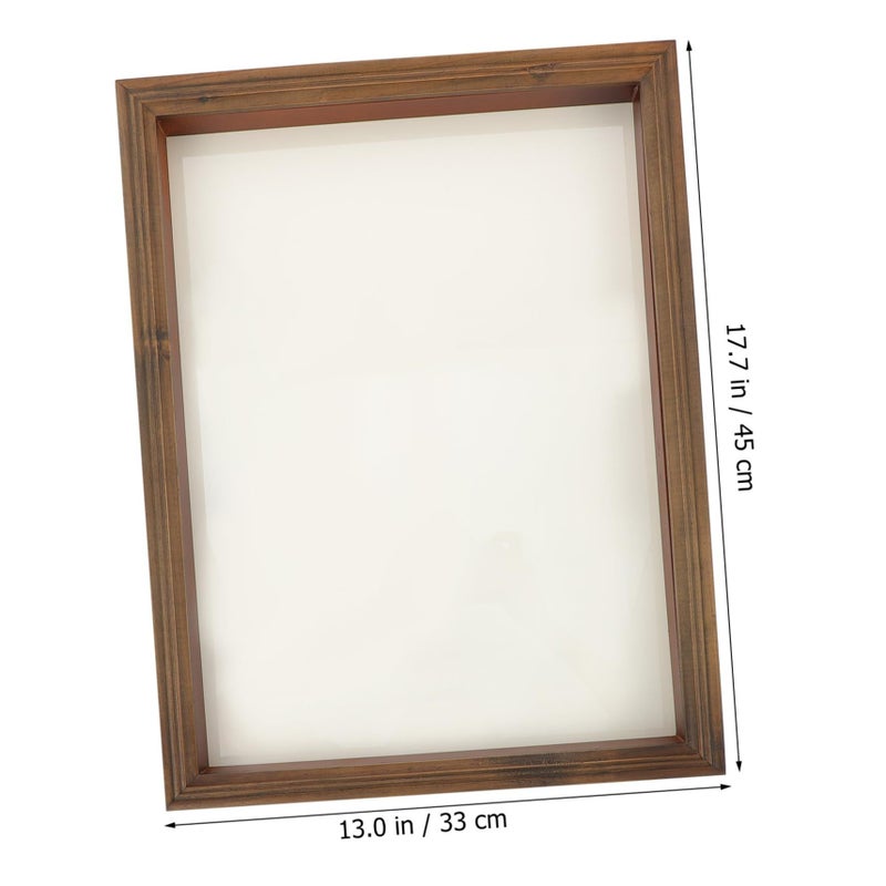 A3 Shadow Box Display Case For Dried Flowers Decor 45x33x4 5cm Photo Frame - Image 3