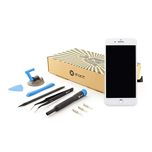 iFixit Screen Compatible with iPhone 8 Plus - Repair Kit - White - Image 2