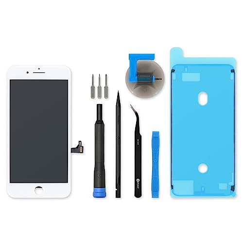 iFixit Screen Compatible with iPhone 8 Plus - Repair Kit - White - Image 5