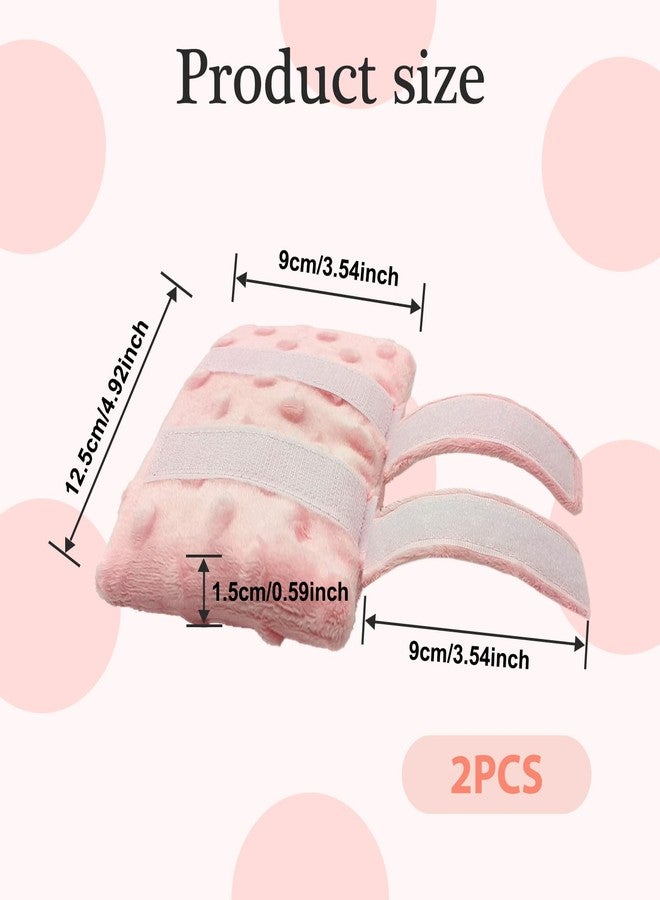 LYMOI 2 Pack Pacemaker Pillow for Bra, Chemo Port Pillow for Chemo Patients, Chemo Port Bra Cushion, Pacemaker Protector, Post Surgery Bra Strap Pads Heart Surgery Recovery Gift (Pink) - Image 2