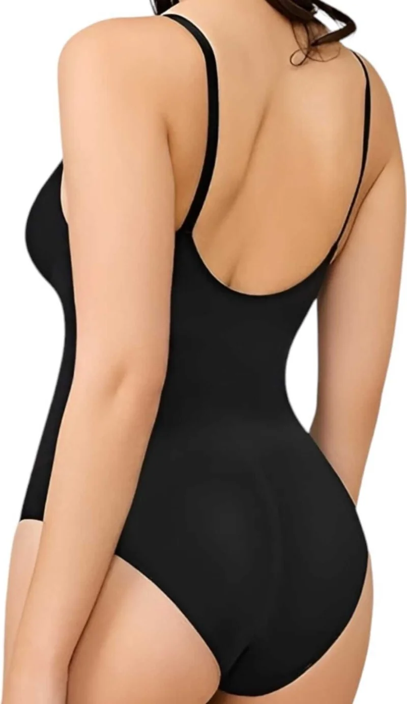 Tezzgelsin Women's Seamless Slimming Snap Rope Strap Slip Body Corset
