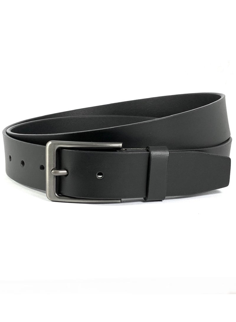 Classic Milano Genuine Leather Belt for Men – Formal & Semi-Casual Men's Belts | Stylish Party Wear Man Belt | Durable Leather Belt for Casual Outfits & Gifts - Image 1