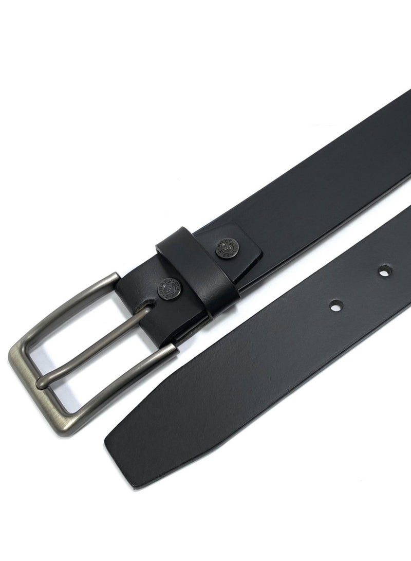 Classic Milano Genuine Leather Belt for Men – Formal & Semi-Casual Men's Belts | Stylish Party Wear Man Belt | Durable Leather Belt for Casual Outfits & Gifts - Image 2