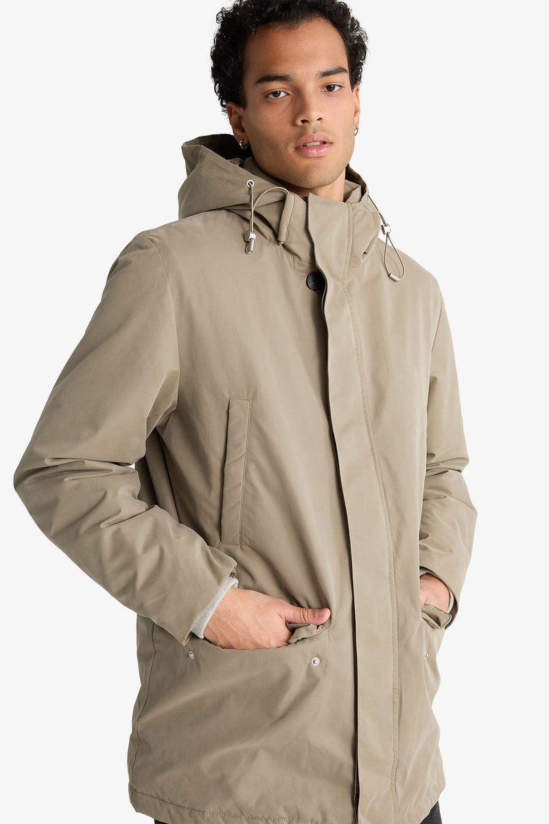 DeFacto Regular Fit Lined Puffer Jacket - Image 1