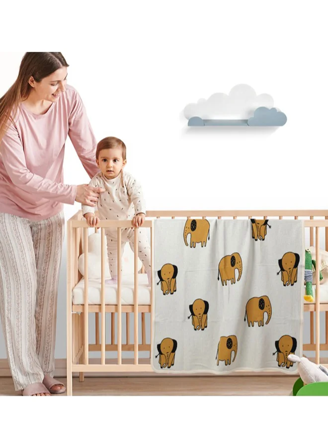 Nurtur Soft Baby Blankets For Boys And Girls 100% Combed Cotton Lightweight Fleece