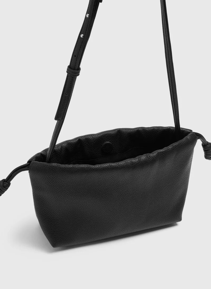 Matalan Black Pouch Bag