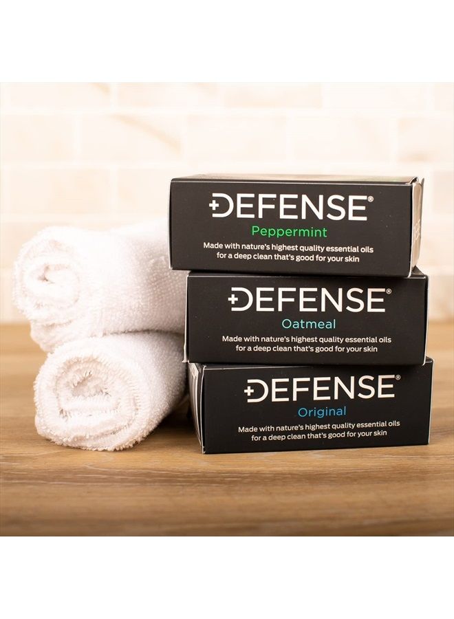 Defense Soap Original Tea Tree Bar Soap 4.2oz (Pack of 5) - Image 4