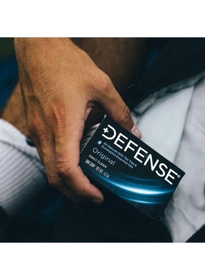 Defense Soap Original Tea Tree Bar Soap 4.2oz (Pack of 5) - Image 3