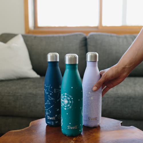S'well Stainless Steel Water Bottle 17 ounces Celestial Green Triple Layered Vacuum Insulated Containers Keeps Drinks Cold for 36 Hours and Hot for 18 Perfect for On the Go - Image 4