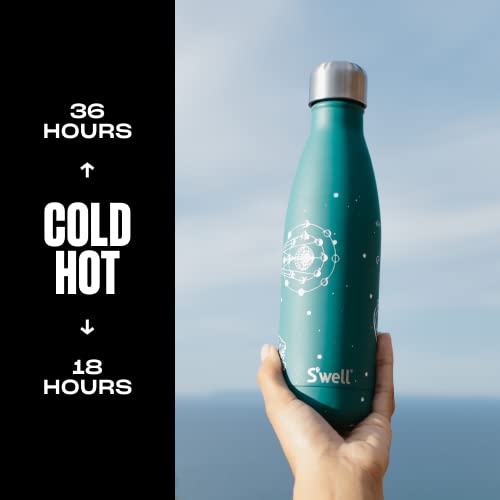 S'well Stainless Steel Water Bottle 17 ounces Celestial Green Triple Layered Vacuum Insulated Containers Keeps Drinks Cold for 36 Hours and Hot for 18 Perfect for On the Go - Image 5