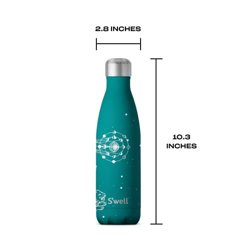S'well Stainless Steel Water Bottle 17 ounces Celestial Green Triple Layered Vacuum Insulated Containers Keeps Drinks Cold for 36 Hours and Hot for 18 Perfect for On the Go - Image 2