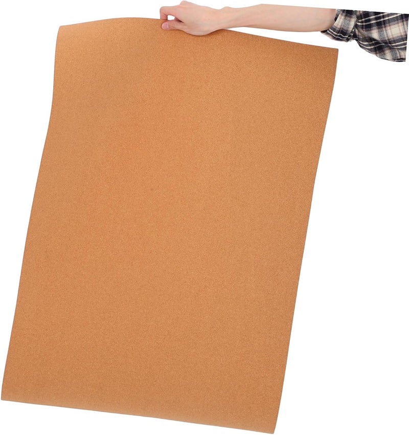 Gadpiparty Decorative Cork Bulletin Board Sheet for Photos and Notes Multi-Purpose Cork Wall Tiles Stylish Reminder Board for Easy to Install - Image 4