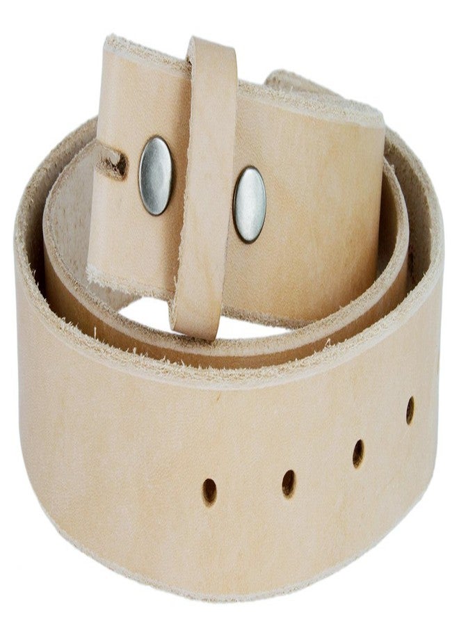 بيلتس.كوم حزام مصنوع يدويًا في الولايات المتحدة الأمريكية من جلد البقر الطبيعي الثقيل قطعة واحدة (عرض 1.5 بوصة) مقاس 46 - Image 1